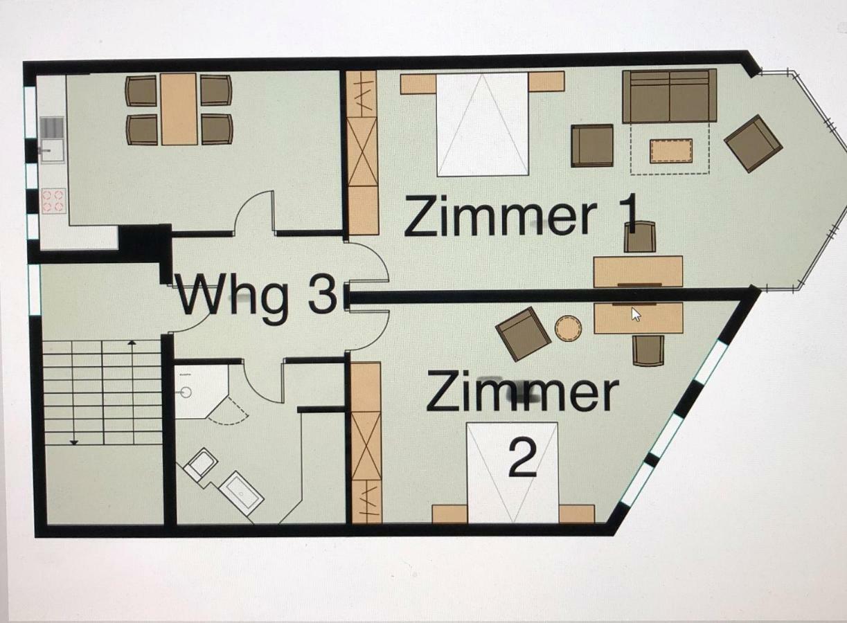 3 Apartments Am Wambolter Hof 3 Bensheim Exterior photo